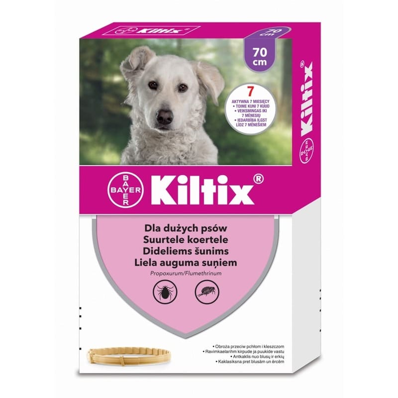 Kiltix pretblusu kaklasiksna suņiem 70 cm